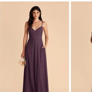 Birdy Gray Chiffon Purple, like new bridesmaid dress